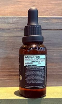 1000mg Cheery Chocolate Tincture THC Free - Image 2
