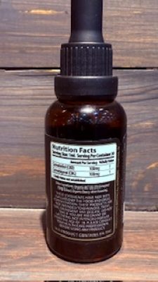 6000mg CBD+CBG Tincture THC Free - Image 2